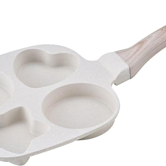 Non-stick Pan Pot Home Kitchen Cookware Egg Hamburger Steak Flat Bottom Frying - Picture 4 of 9